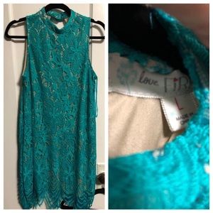 Teal dress